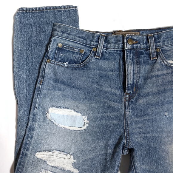 J. Crew Point Sur Selvedge Jean Distressed Slim 28 - Picture 7 of 9
